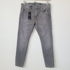 G-Star RAW Lancet Skinny Denim Jeans Size 32x30 Gray